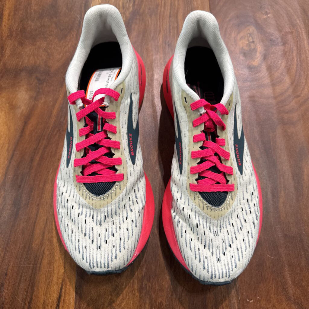 BROOKS,BROOKS SNEAKER,NVY PINK WHT ,7.5