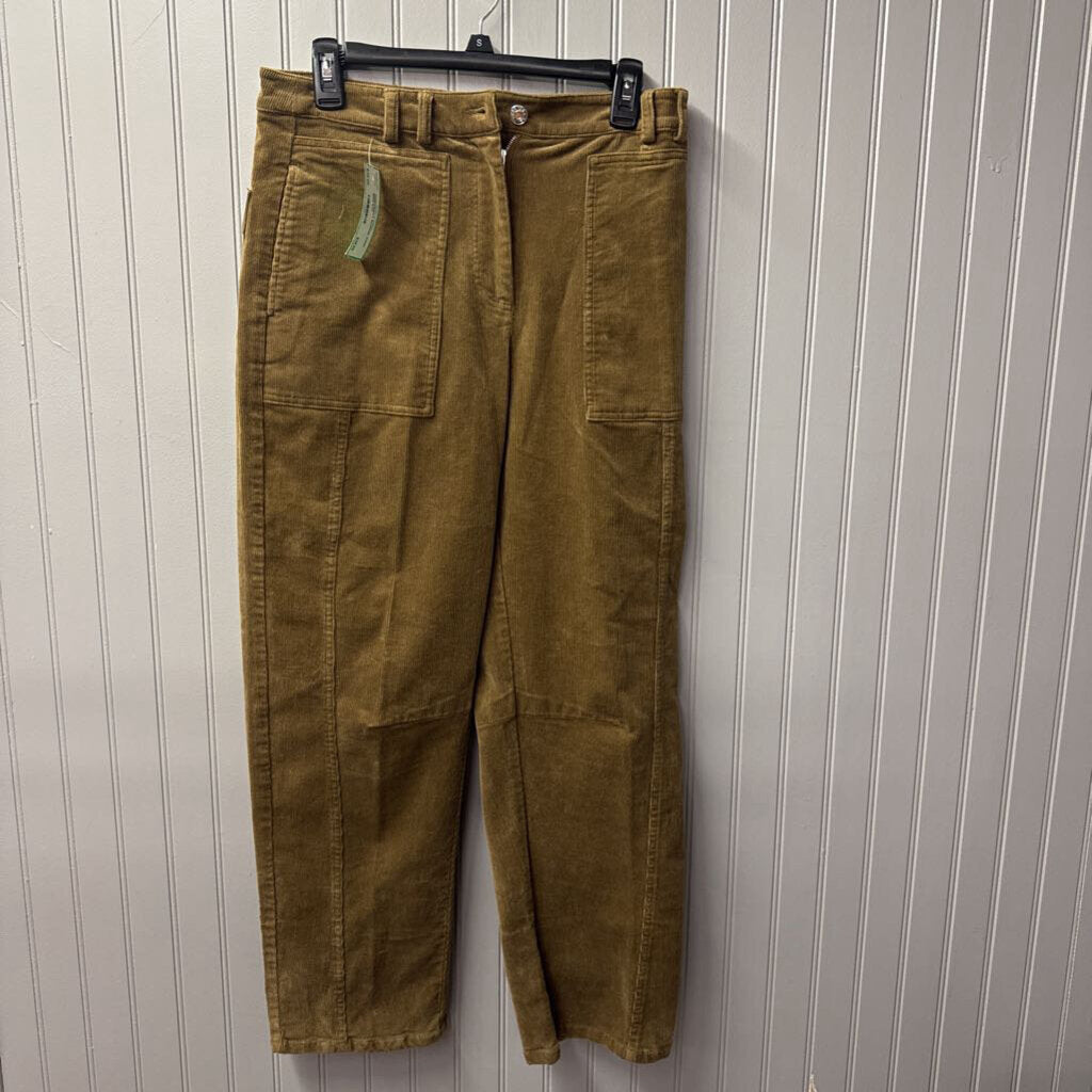 RAILS,CORDAROY BARREL PANT ,BRN,4/27