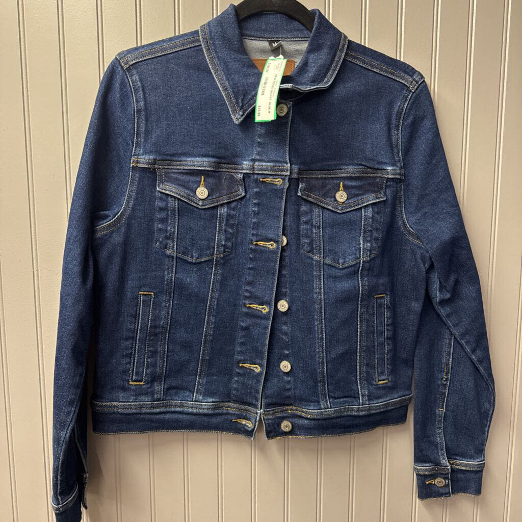 JUDY BLUE,NEW DENIM JACKET ,BLUE,M