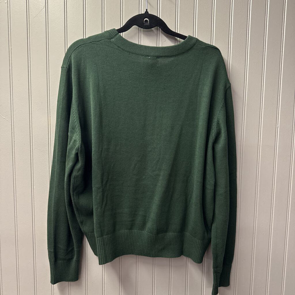 J MARIE,MERRY SWEATER,GREEN ,L