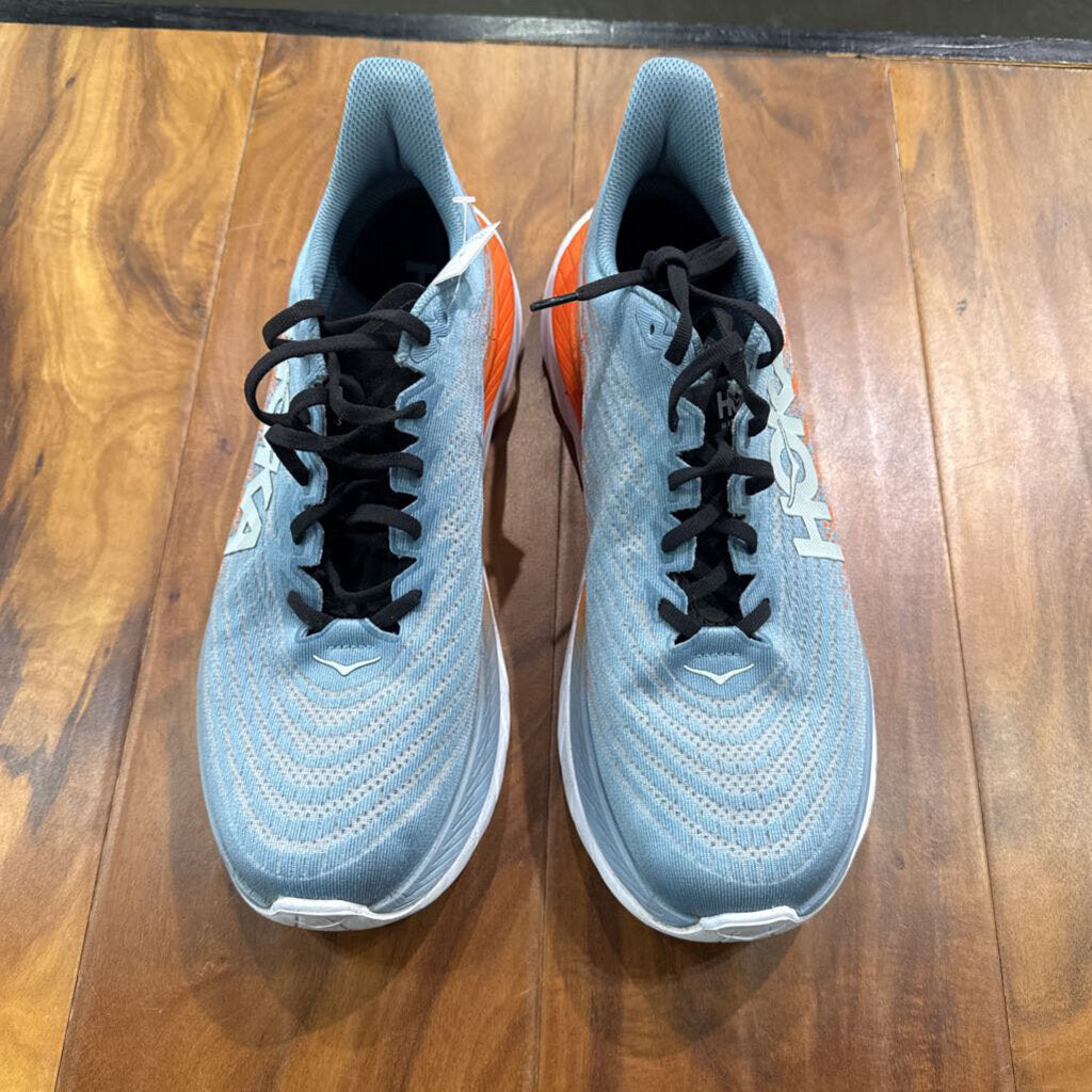 HOKA SNEAKER ,ORG BLUE ,10.5