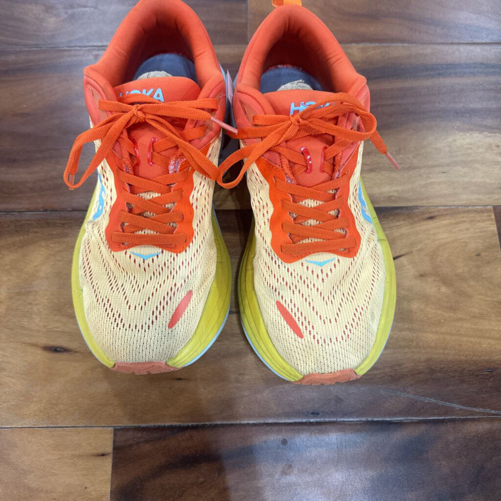 HOKA,HOKA SNEAKER ,ORG YEL ,7.5