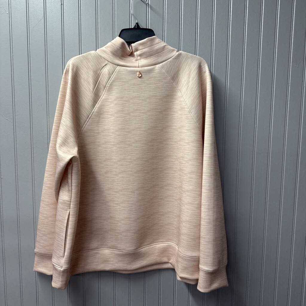 MOCK NECK SWEATSHIRT,TAN,18/20