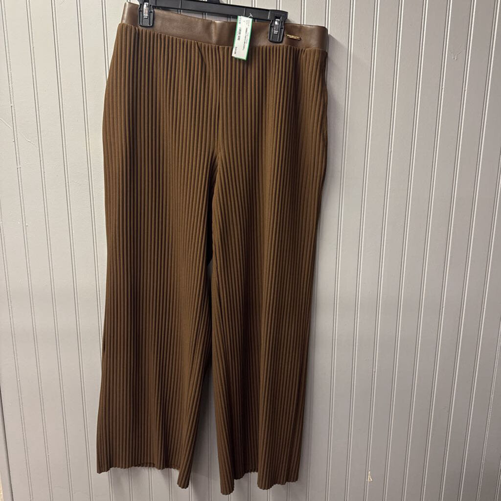 MARC NEW YORK,RIBBED PANTS,BROWN,L