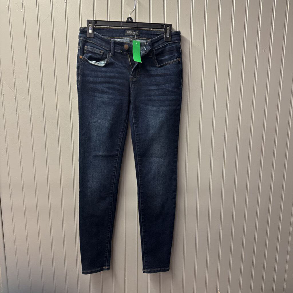 JUDY BLUE,DENIM SKINNY,BLUE,27