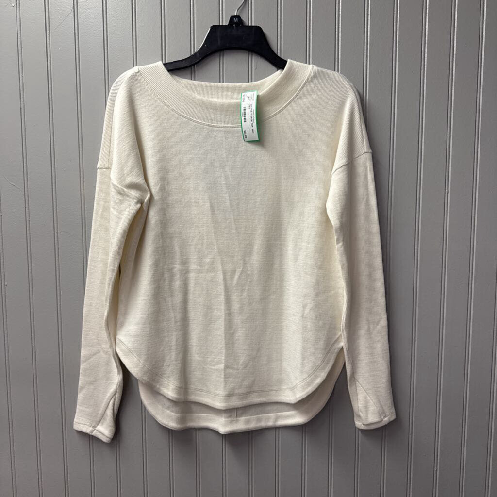 ATHLETA,ACTIVE V-BACK TOP ,WHT ,XXS