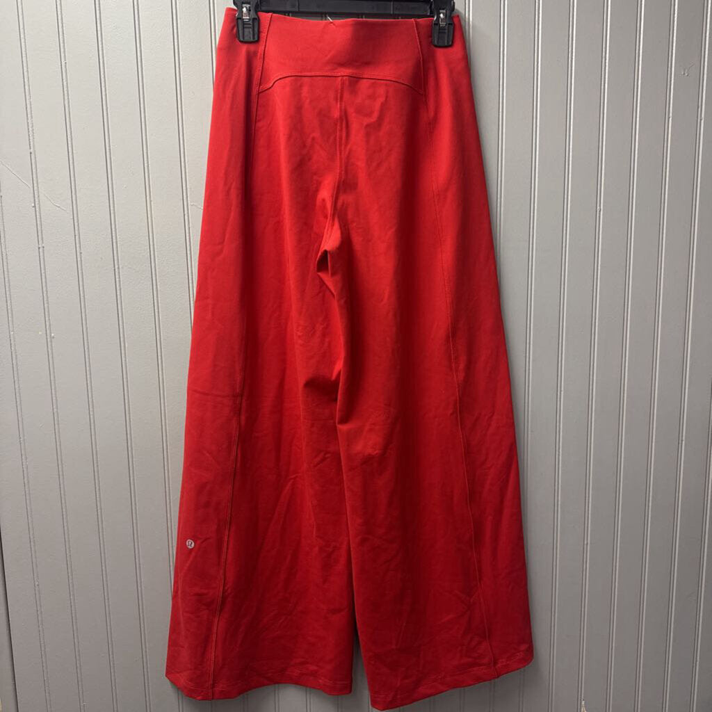 LULULEMON,*WIDELEG SWEATPANTS,RED,S