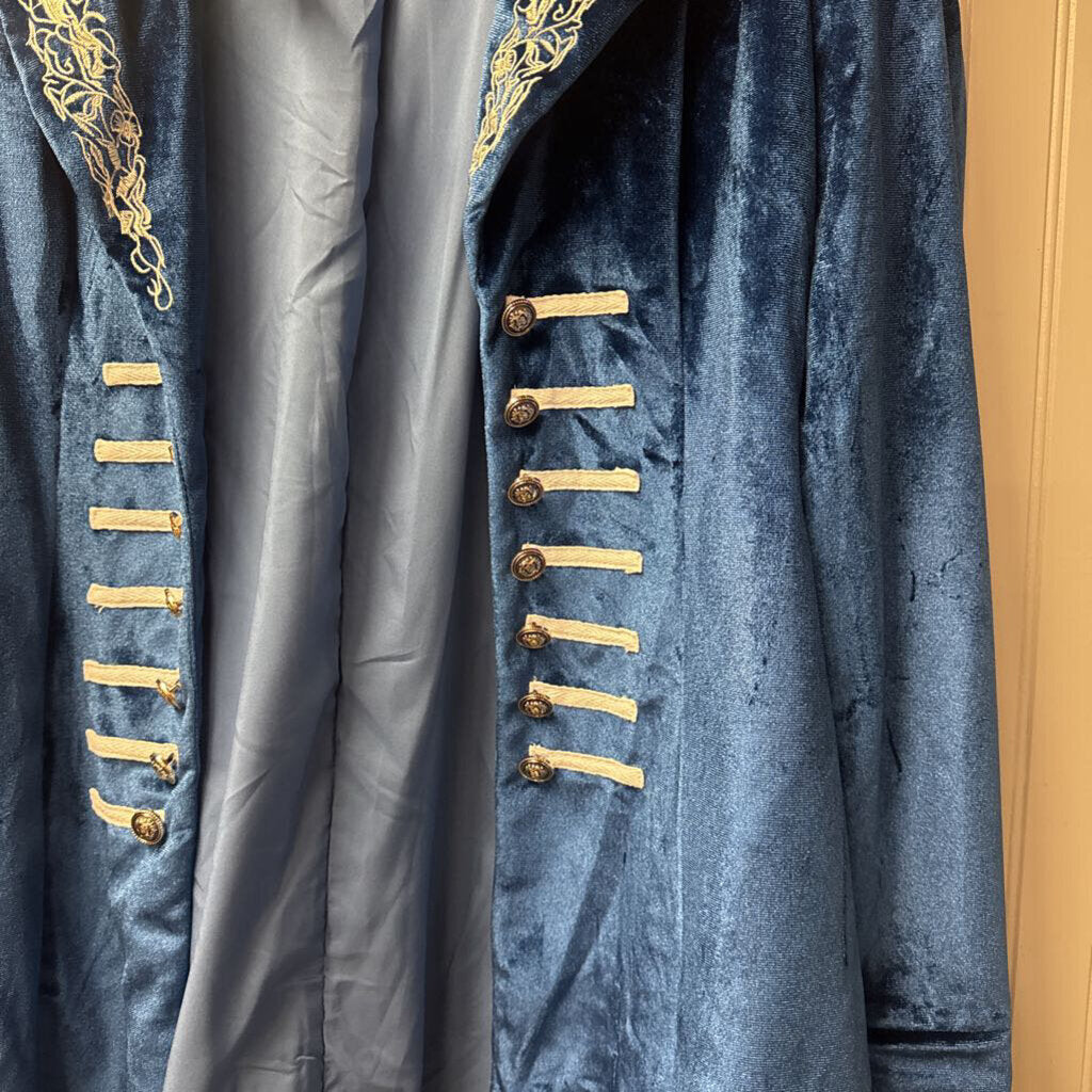 NO LABEL,VICTORIAN JACKET,BLUE,L