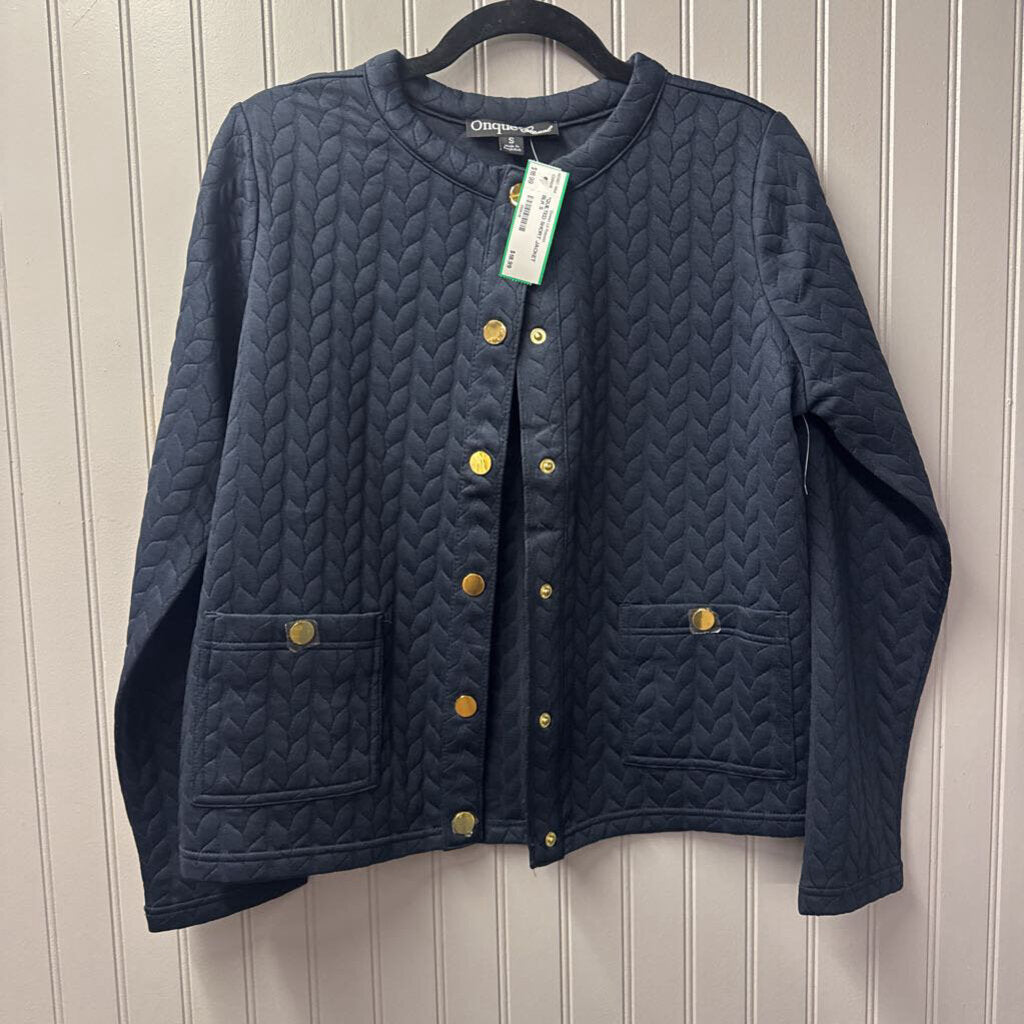 ONQUE CASUALS,*QUILTED SHORT JACKET,BLK,S