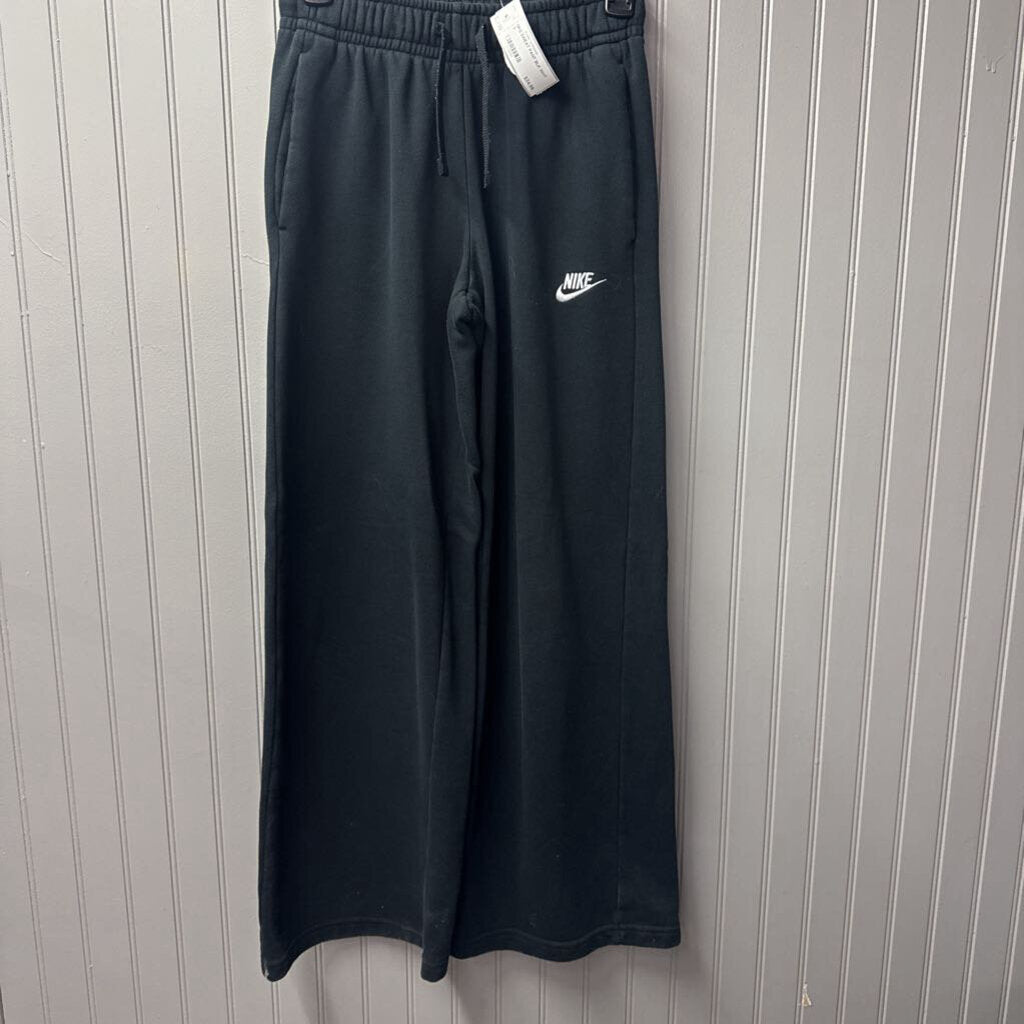 NIKE SWEAT PANT,BLK WHT ,S