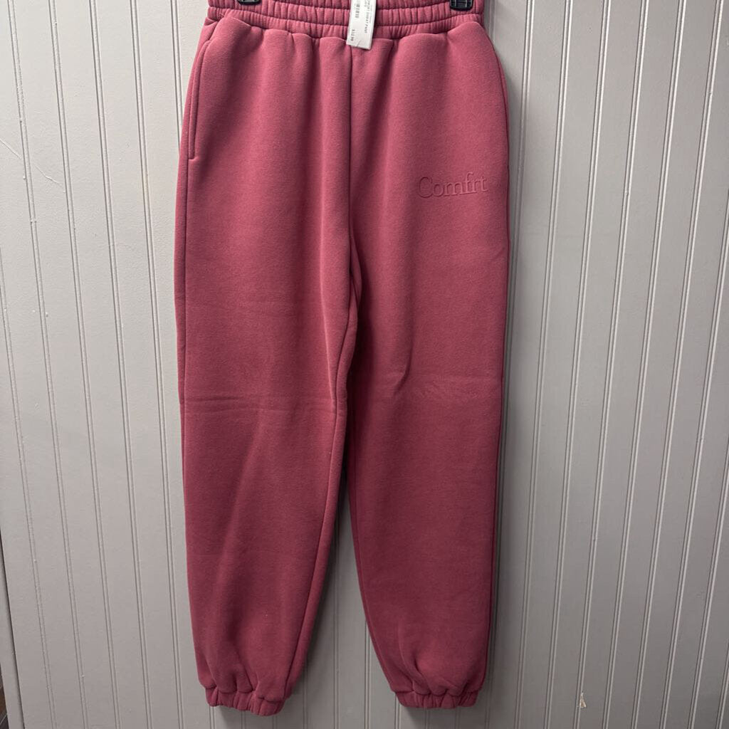COMFORT,COMFORT SWEAT PANT,PLUM,S
