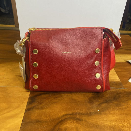 HAMMITT,HAMMITT NWT LEATHER CROSSBODY ,RED