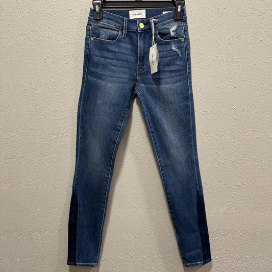 FRAME,women,Just Jeans,NWT FR HIGH SKINNY,DENIM,24