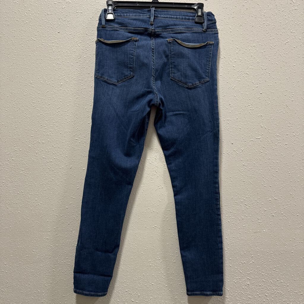 FRAME,women,Just Jeans,FRAME SKINNY CROP ,DENIM ,28