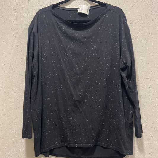 LULULEMON,women,Athletic Wear ,LULU SPECKALD LS,BLACK,8