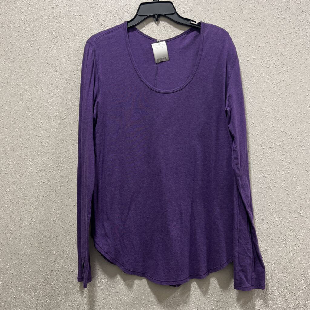 LULULEMON,women,Athletic Wear ,LULU LS,PURPLE,8