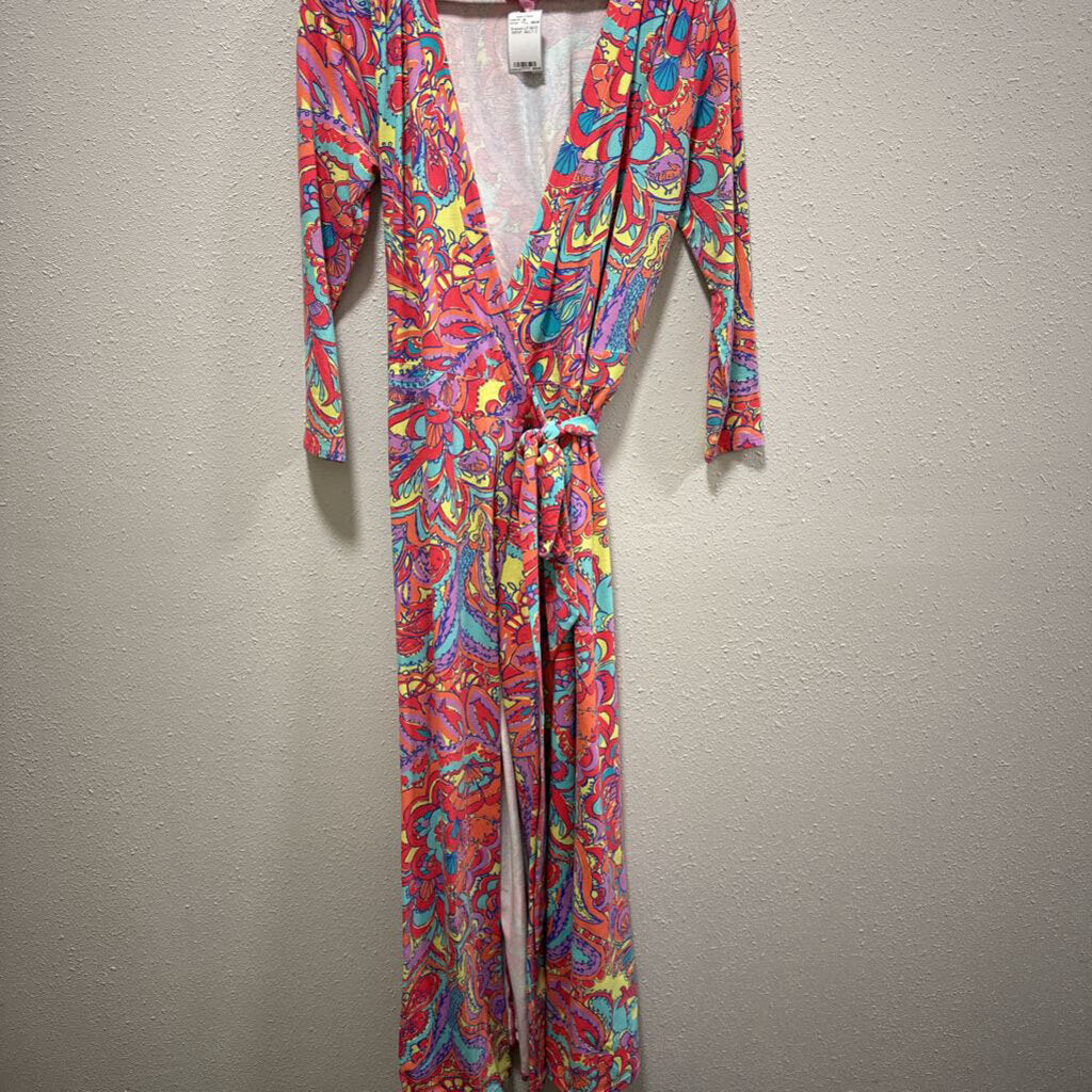 LILLY PULITZER,women,Dresses,LP MAXI WRAP ,MULTI,S