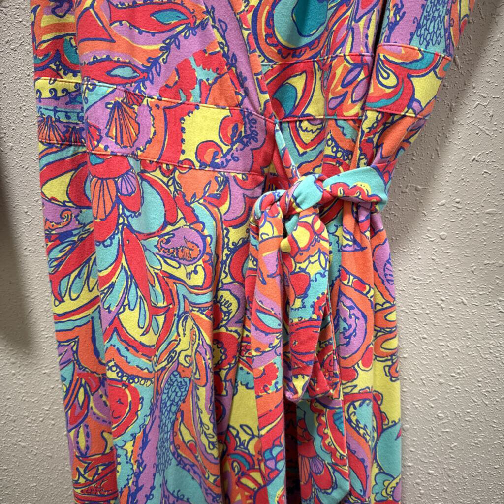 LILLY PULITZER,women,Dresses,LP MAXI WRAP ,MULTI,S