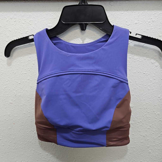 LULULEMON,NWT LULU SPORT BRA,PURPLE/BROWN,4