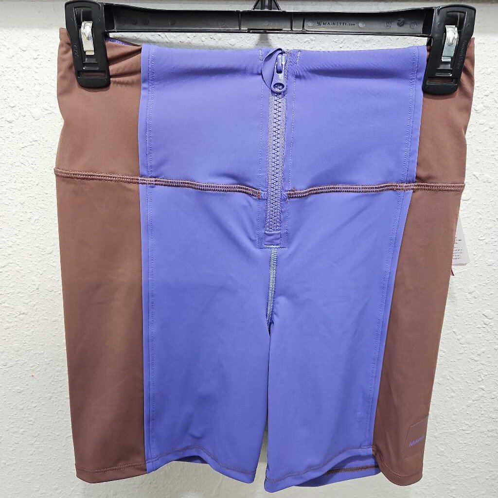 LULULEMON,NWT LULU 6" SHORTS,PURPLE/BROWN,8