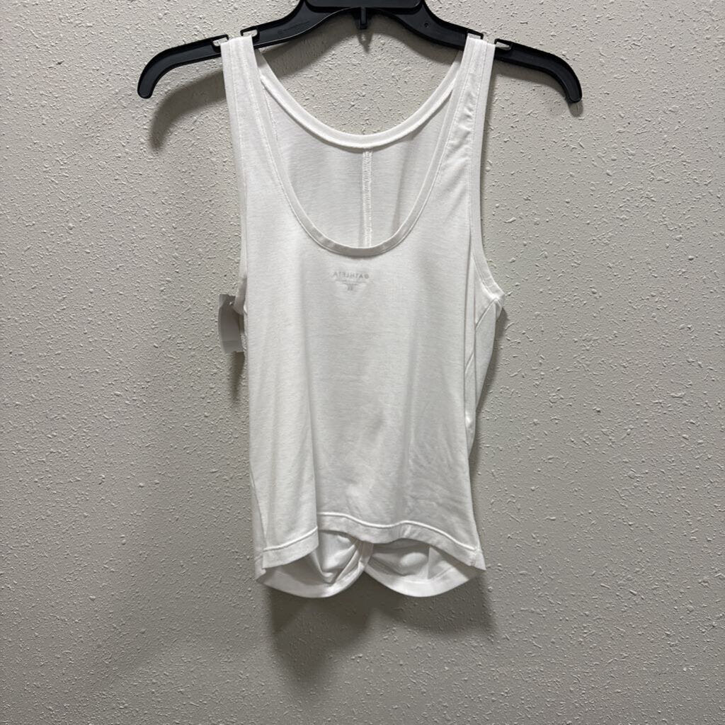 ATHLETA,ATHLETIC TANK TOP ,WHITE,XS